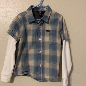 Volcom long sleeve flannel